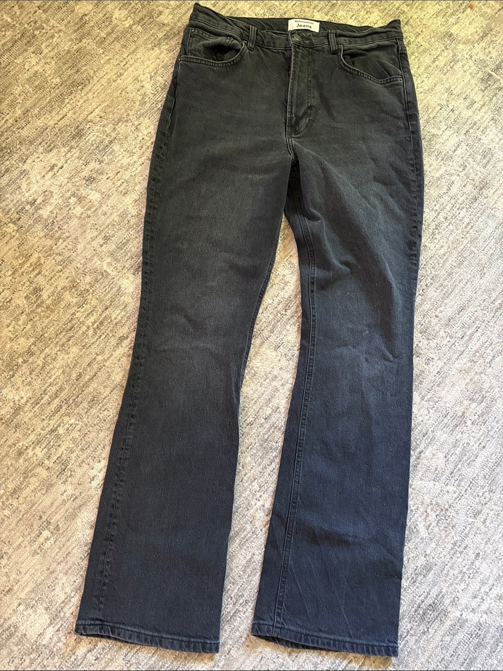Reformation Classic Black Women's Bootcut Jeans - size 30